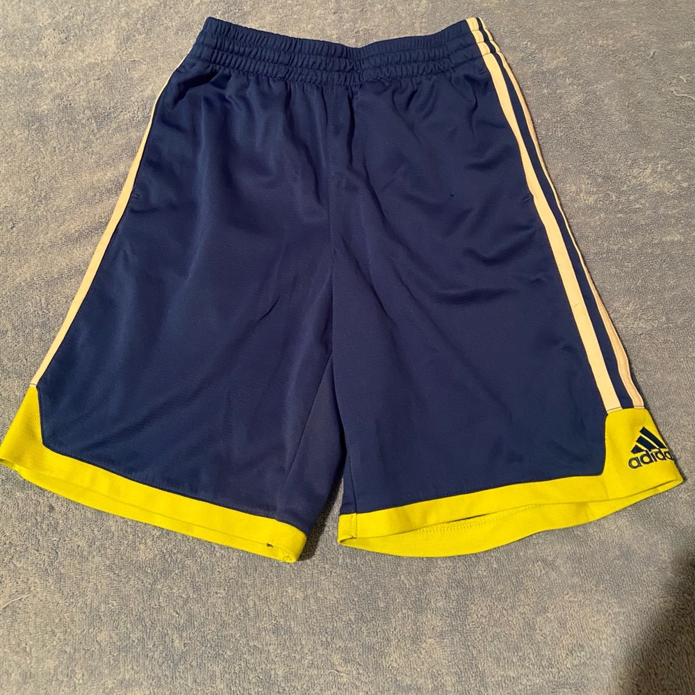 Lowest price! Adidas Blue and Yellow Skorts for Active Wear